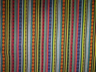 Fabric with strips for folk costume - fabrics shop Pluss Audums Fabric with strips for folk costume - fabrics shop Pluss Audums